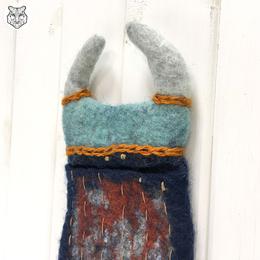 Phone case "Viking" felted wool. Daria Held