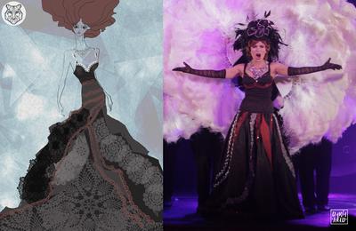 Costumes for the show " Shadows" Daria Held