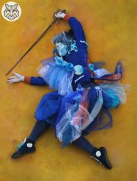 Costumes for the street performance "Blue bird". Daria Held