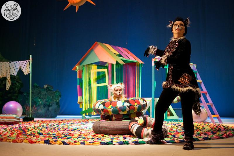Decoration and costumes for the performance "The Kitten named Gav". Daria Held